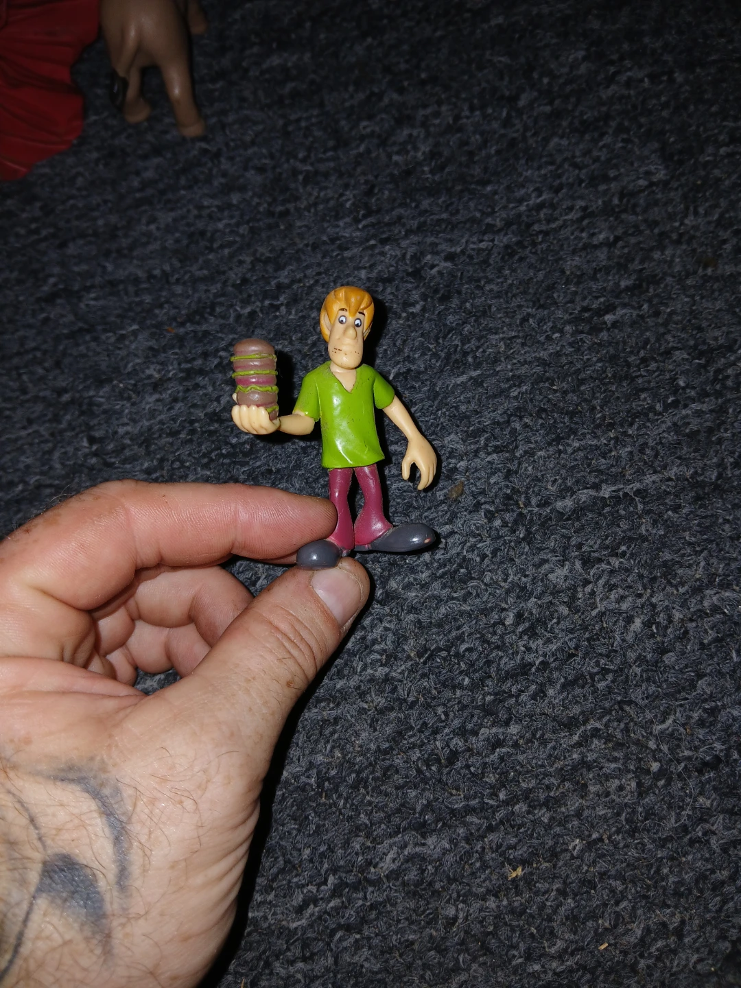 Scooby-Doo Shaggy Action Figure with Burger