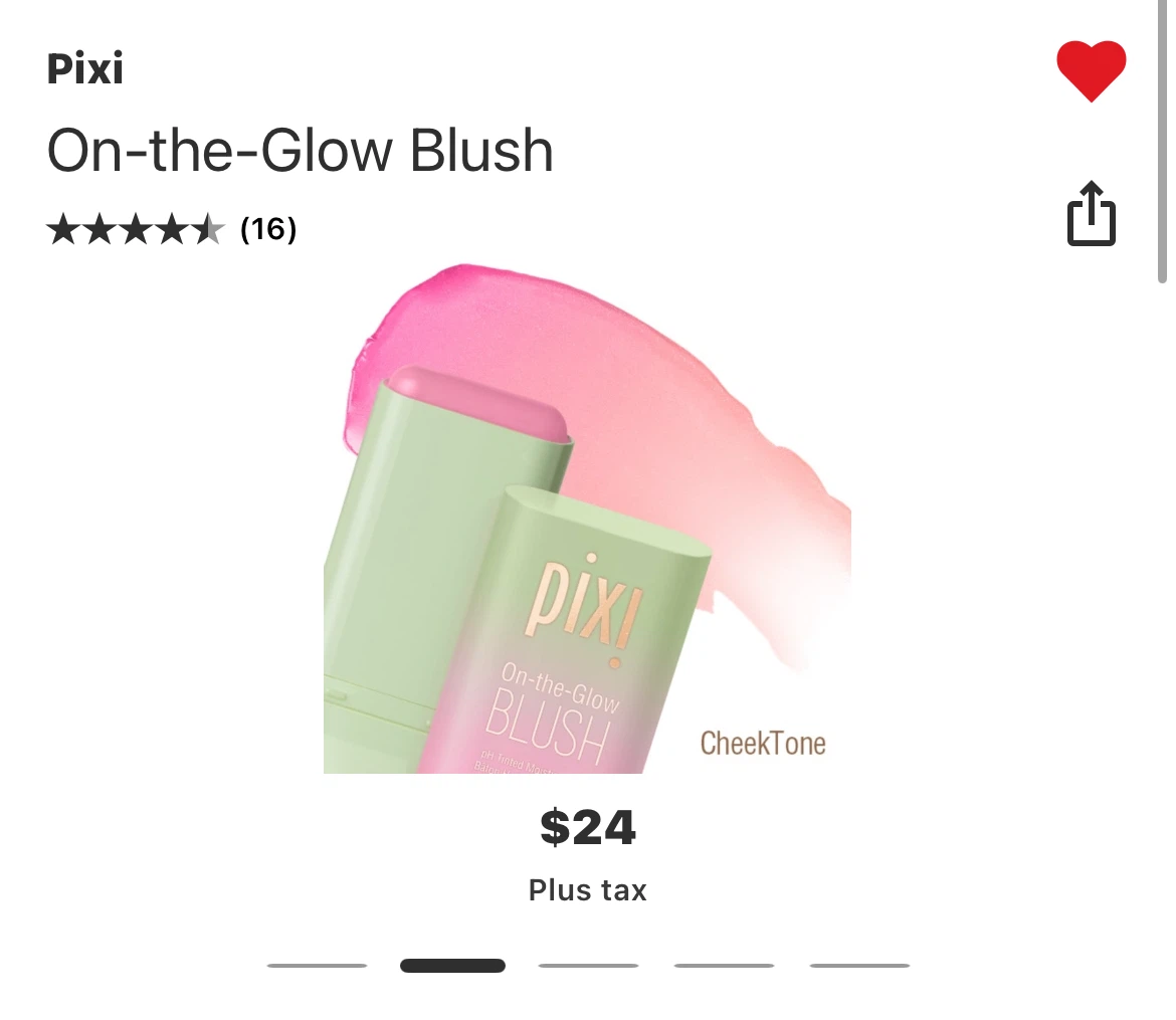 Pixi On-the-Glow Blush each - photo 2