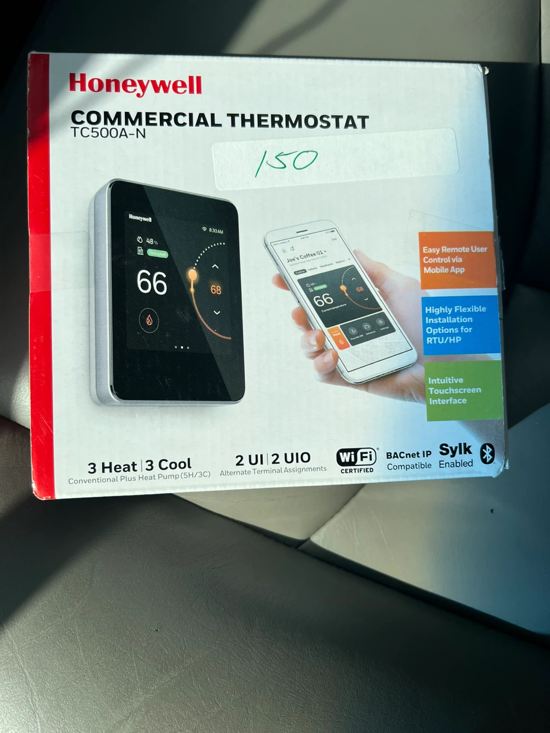 Honeywell Commercial Thermostat TC500A-N