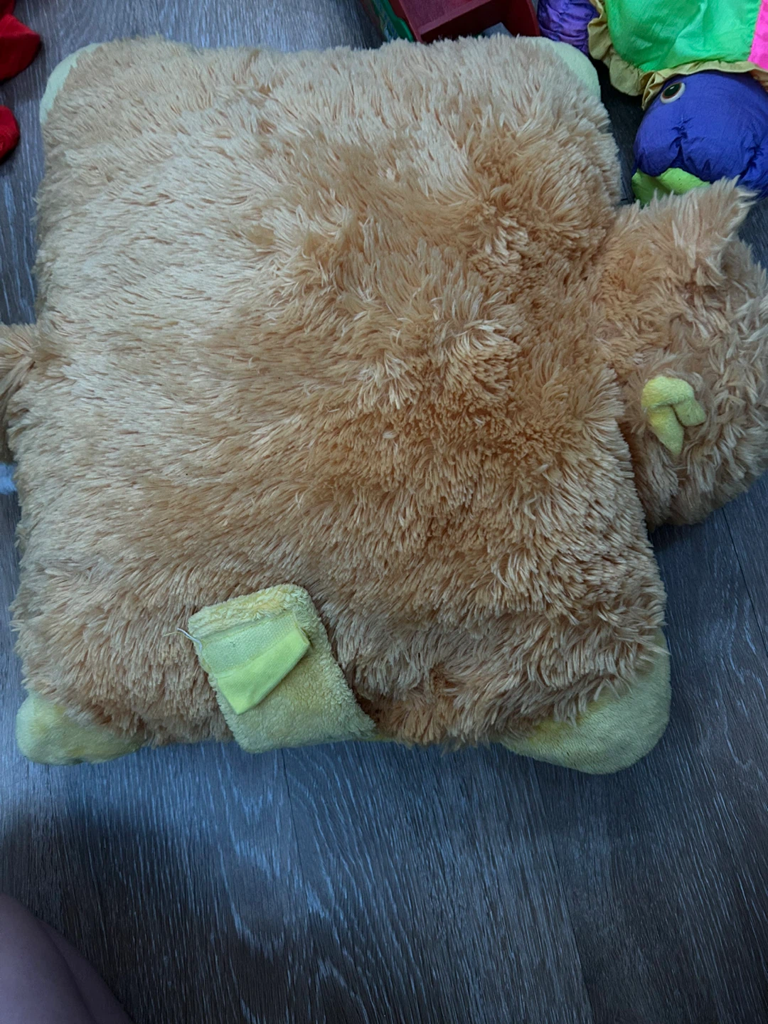 plush pillow toy, Bunny w/ wagon, turtle w/ babies - photo 3