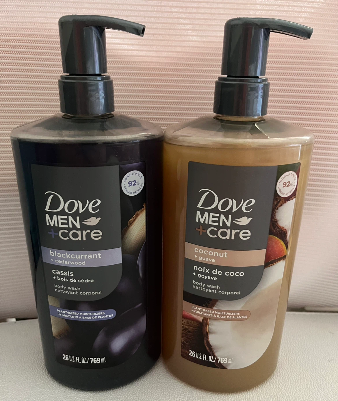 Dove men care body wash each