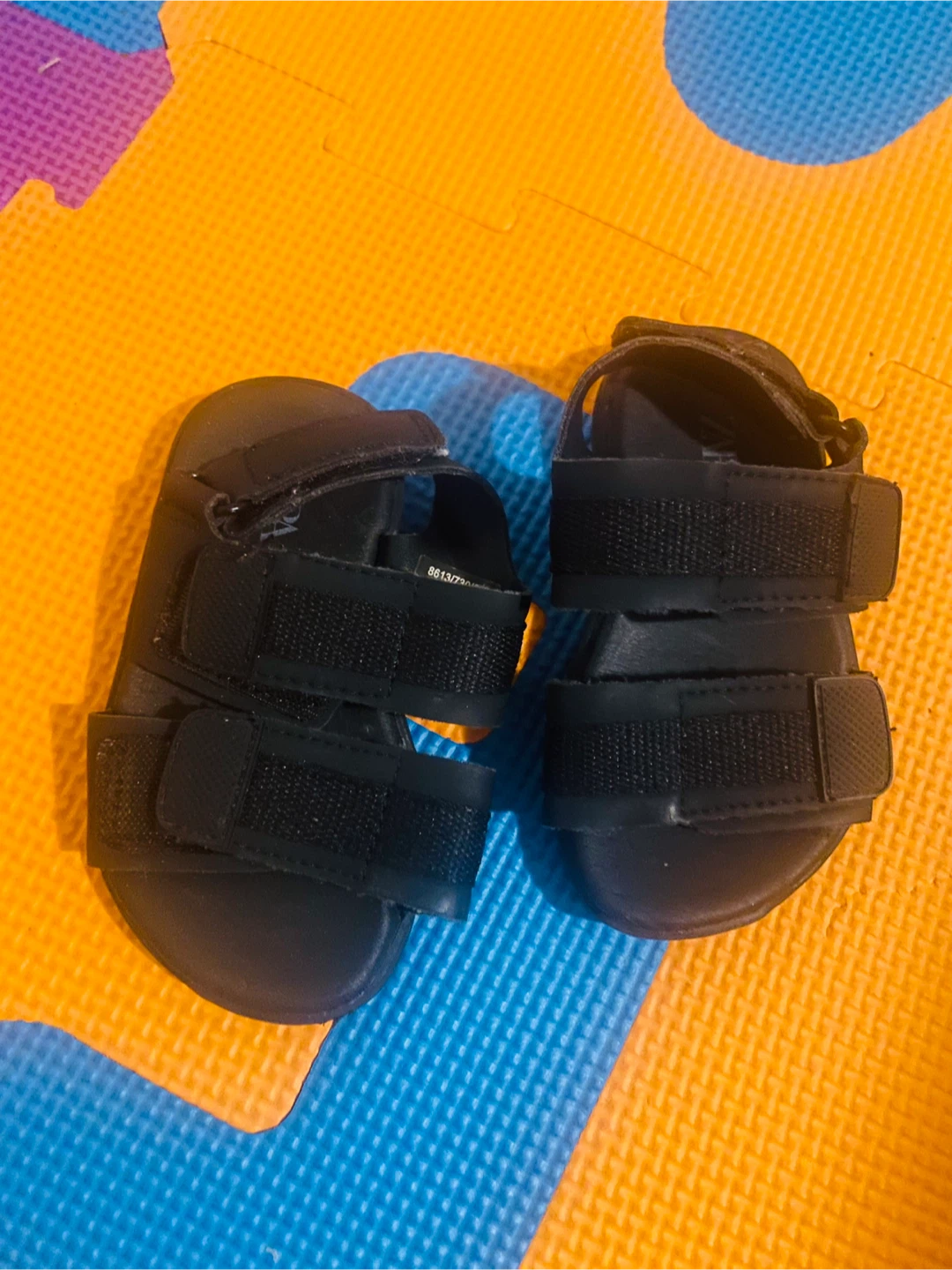 Baby Zara Black Sandals