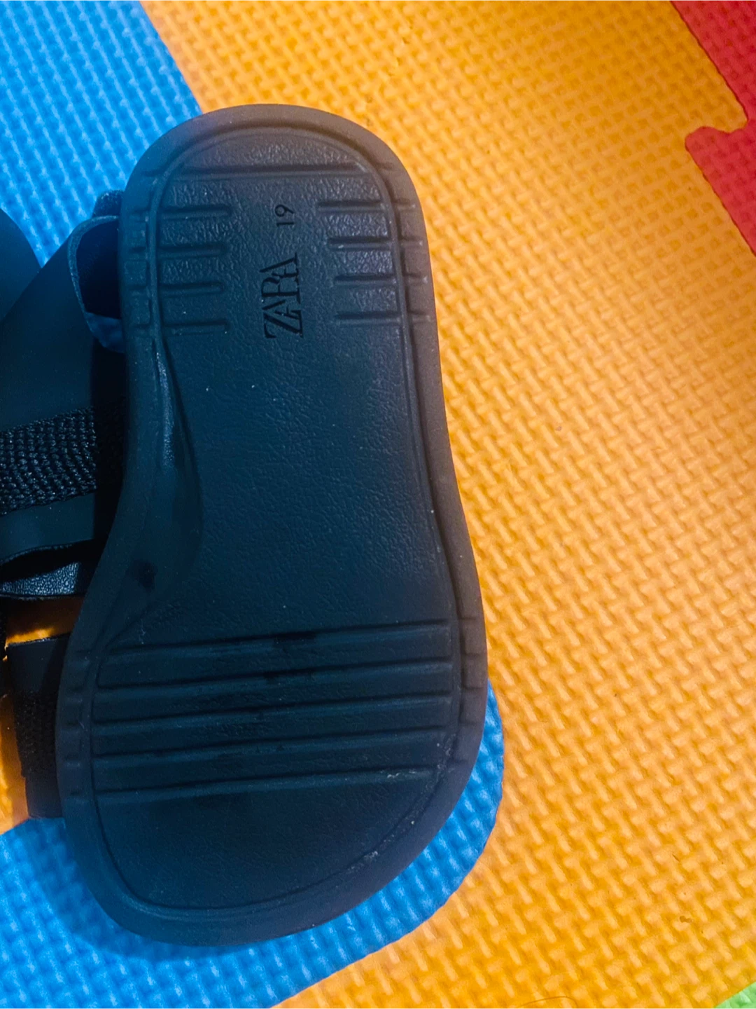Baby Zara Black Sandals - photo 2
