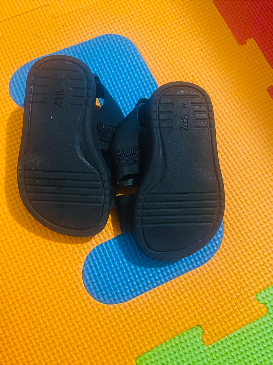 Baby Zara Black Sandals - photo 3