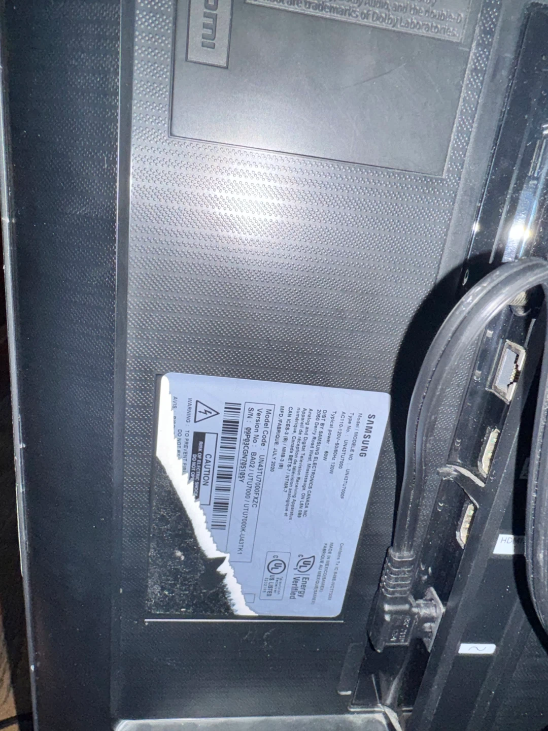 Samsung Smart TV 43 in - photo 4