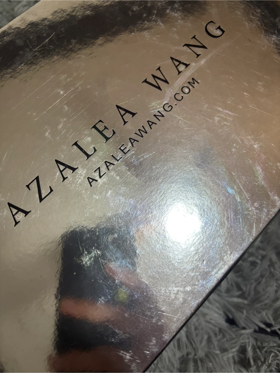 Azalea Wang Black Patent Stiletto Heels Size 10 - photo 2