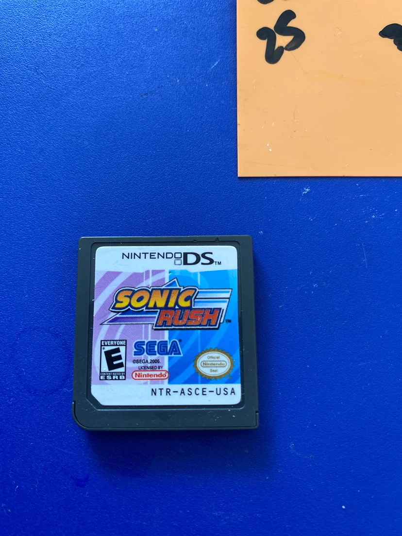 Sonic Rush Nintendo DS Game