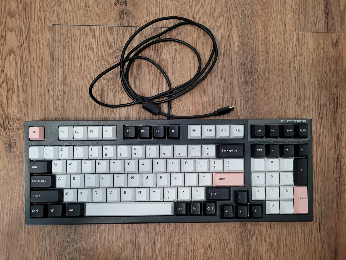 FL ESPORTS FL980 96% Mechanical Keyboard (1800 Layout) – Wired
