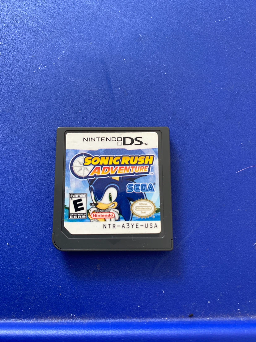 Nintendo DS Sonic Rush Adventure Game Cartridge