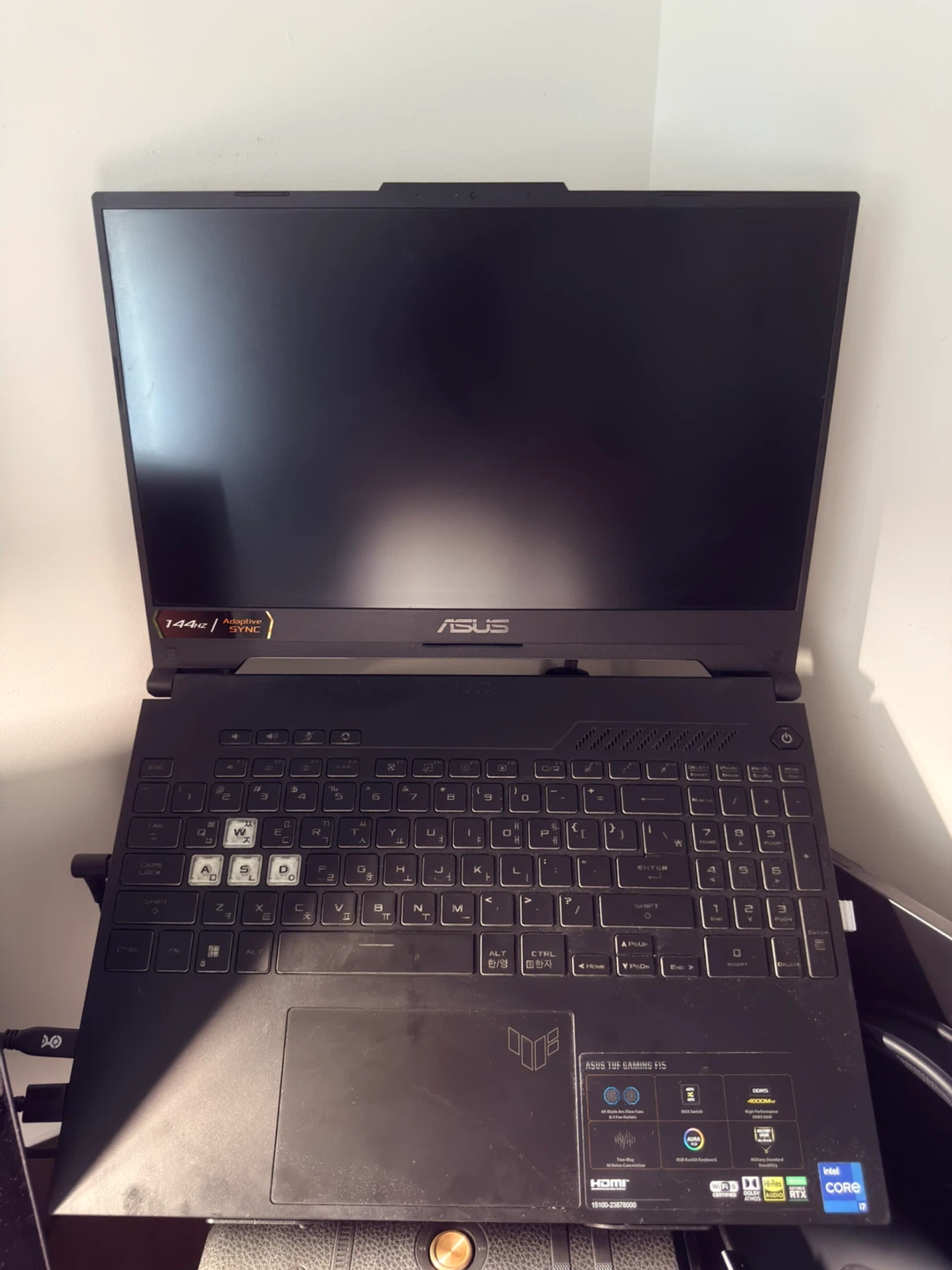 ASUS TUF Gaming F15 FX507ZE laptop RTX 3050ti i7 16GB DDR5 - photo 2