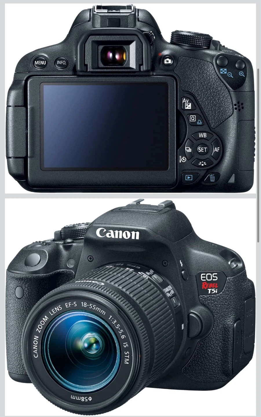 Canon EOS Rebel T5i DSLR Camera with 18-55mm Lens - photo 2
