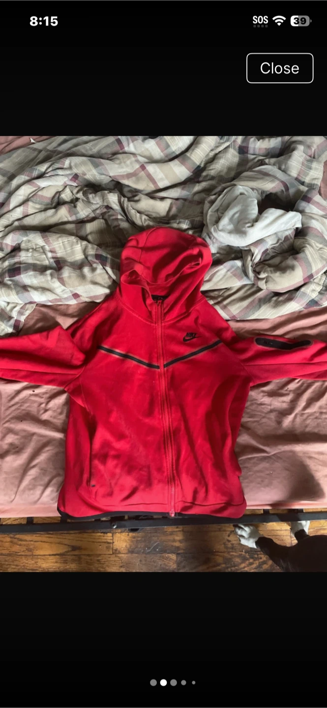 Red Nike tech - photo 2