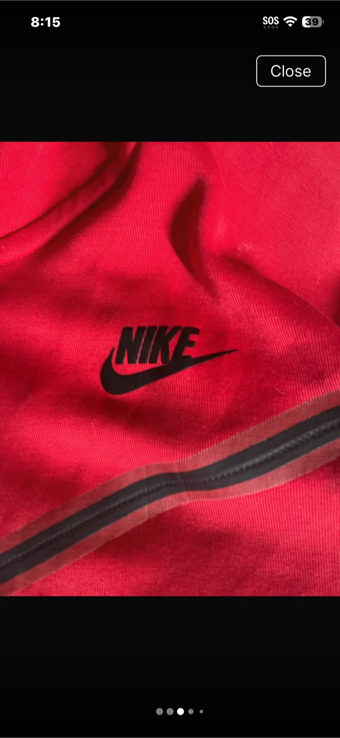 Red Nike tech - photo 3