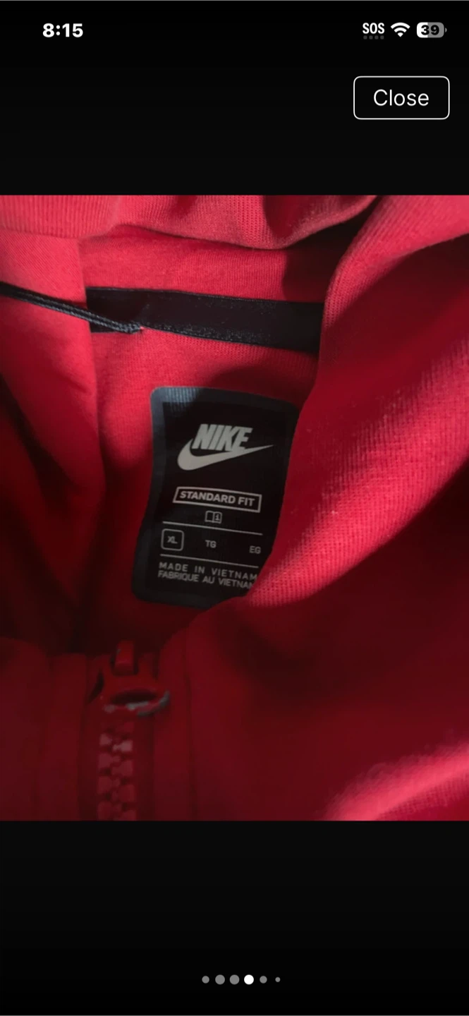 Red Nike tech - photo 4