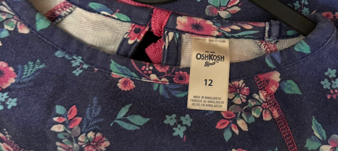 OshKosh B'gosh Floral Top Kids 12 - photo 3