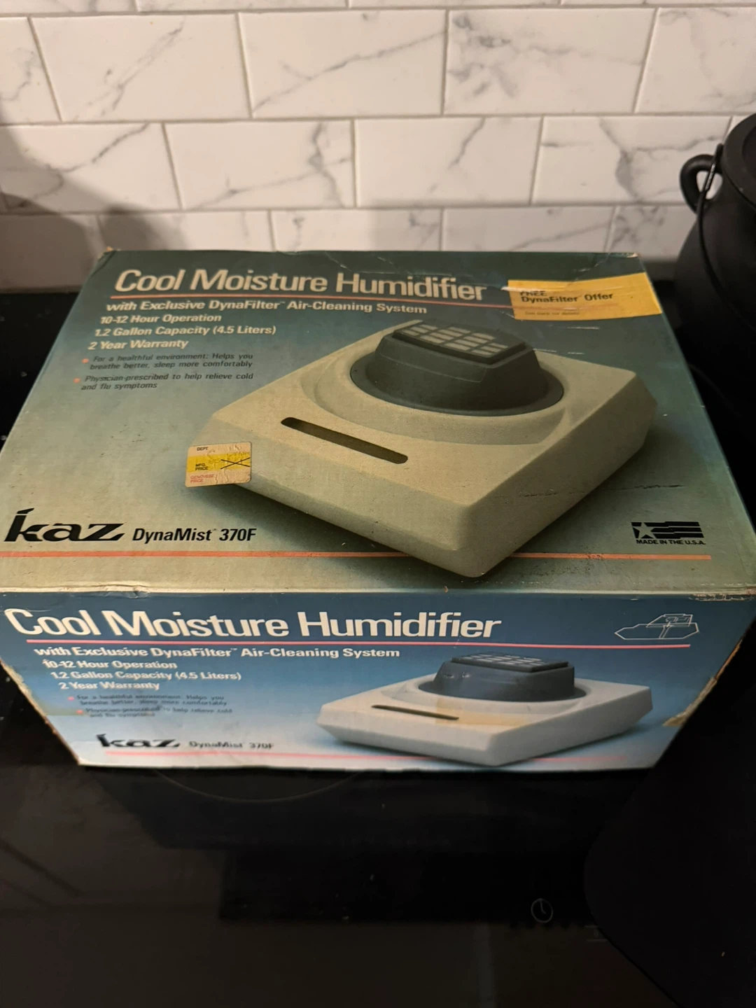 Kaz DynaMist 370F Cool Moisture Humidifier Air-Cleaning System