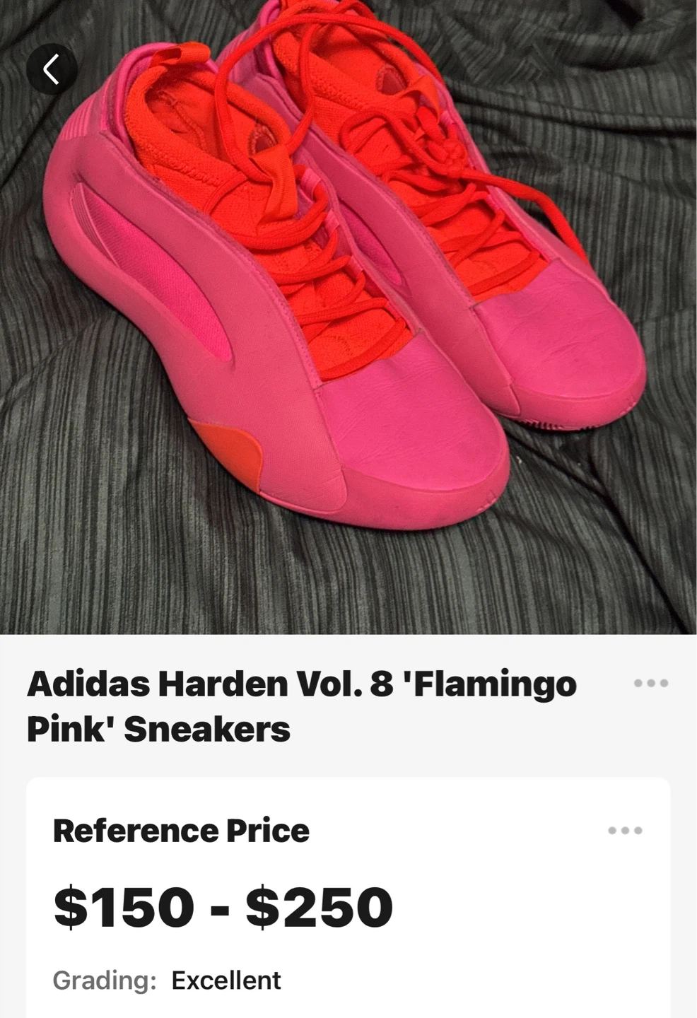 Adidas Harden Vol. 8 'Flamingo Pink' Sneakers