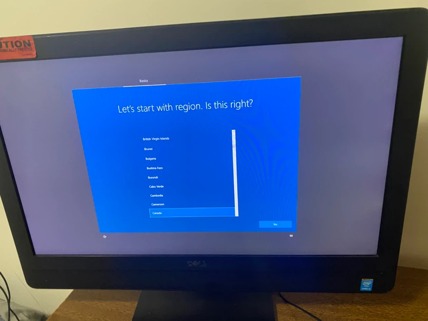 Dell All-in-One Desktop Computer