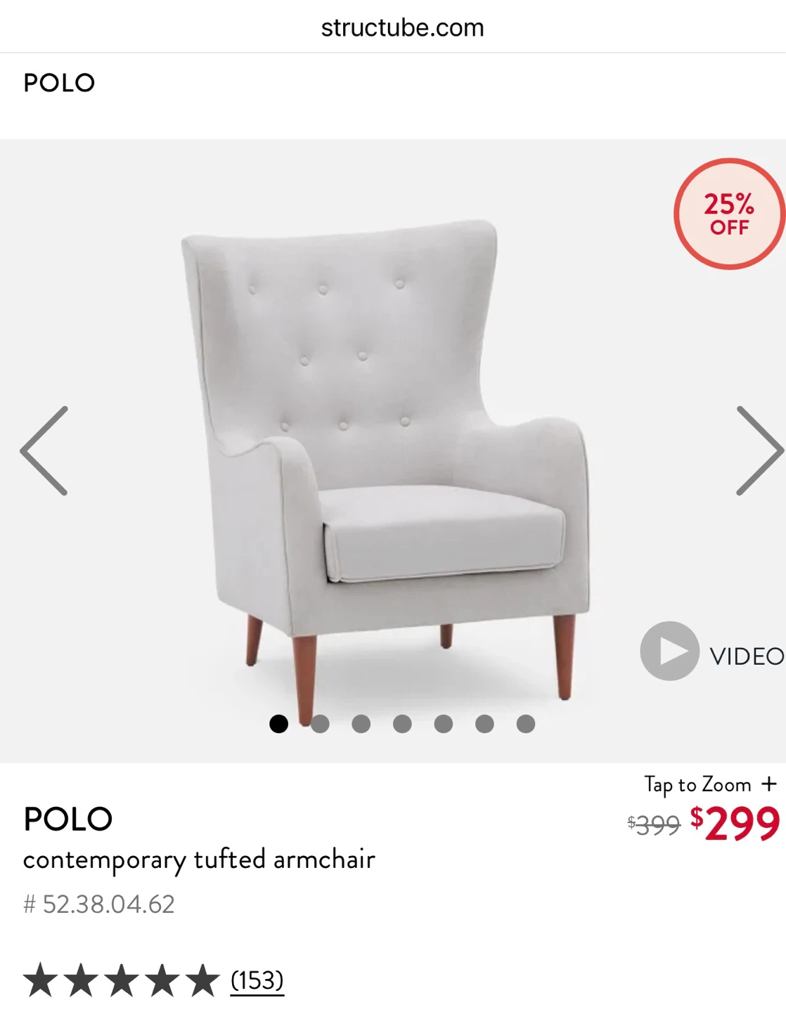 Accent chair for sale - photo 4