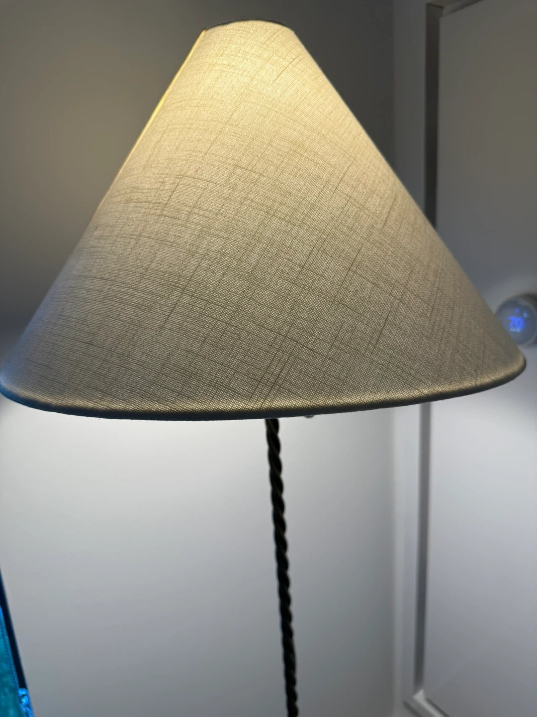 West Elm Twisted Metal Floor Lamp - photo 2