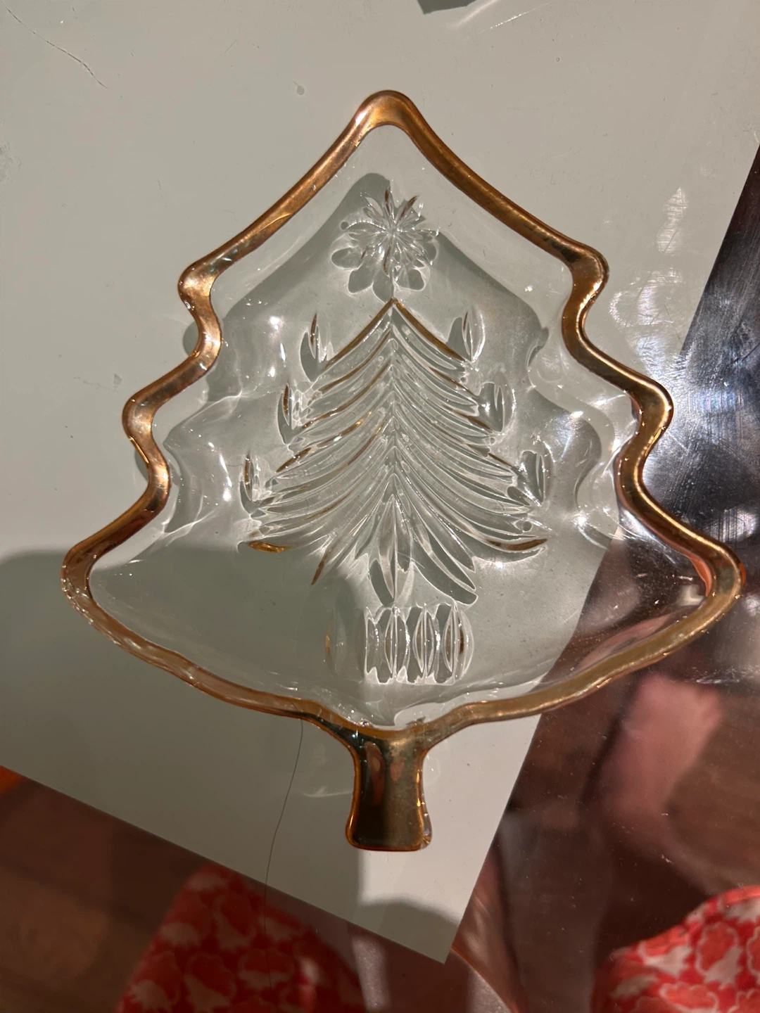 Mikasa Yuletide Tree Gold Petit Plate 13 CM - photo 3