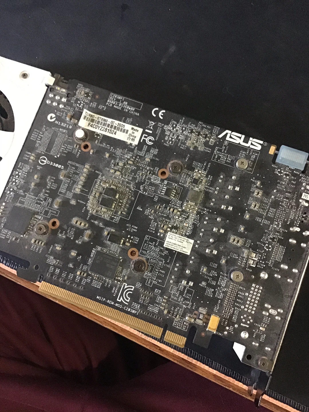 ASUS TURBO-GTX960 Graphics Card