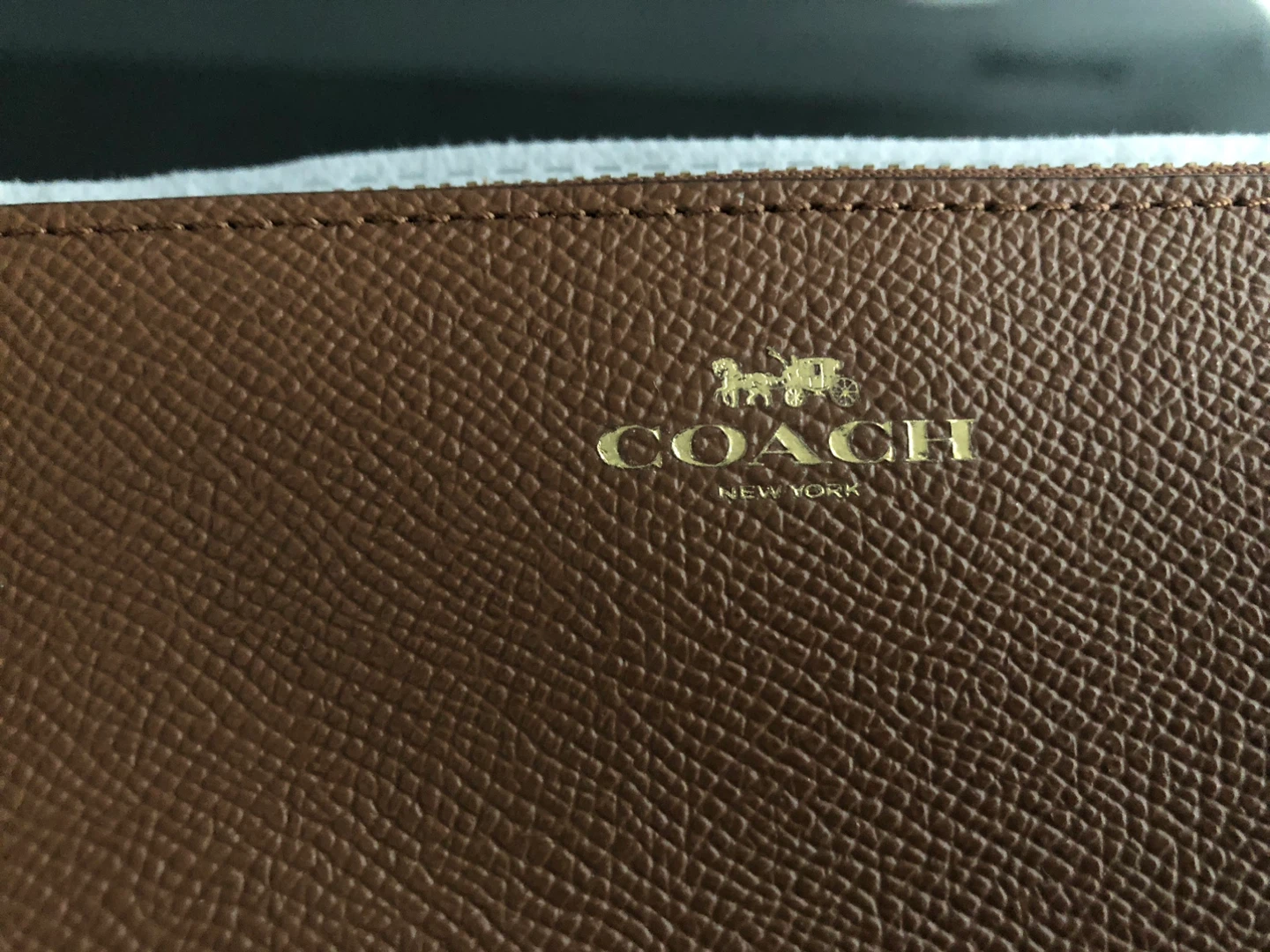 COACH Leather Wristlet (Small) - photo 2