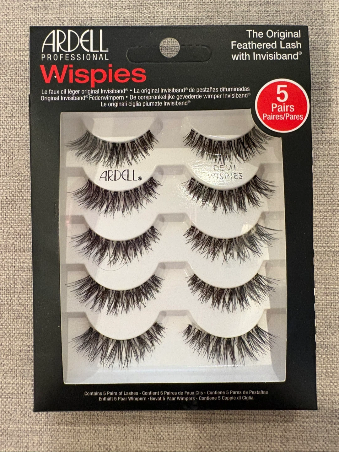 Ardell Professional Wispies False Lashes - 5 Pairs