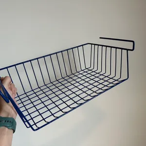 Blue Wire Storage Basket