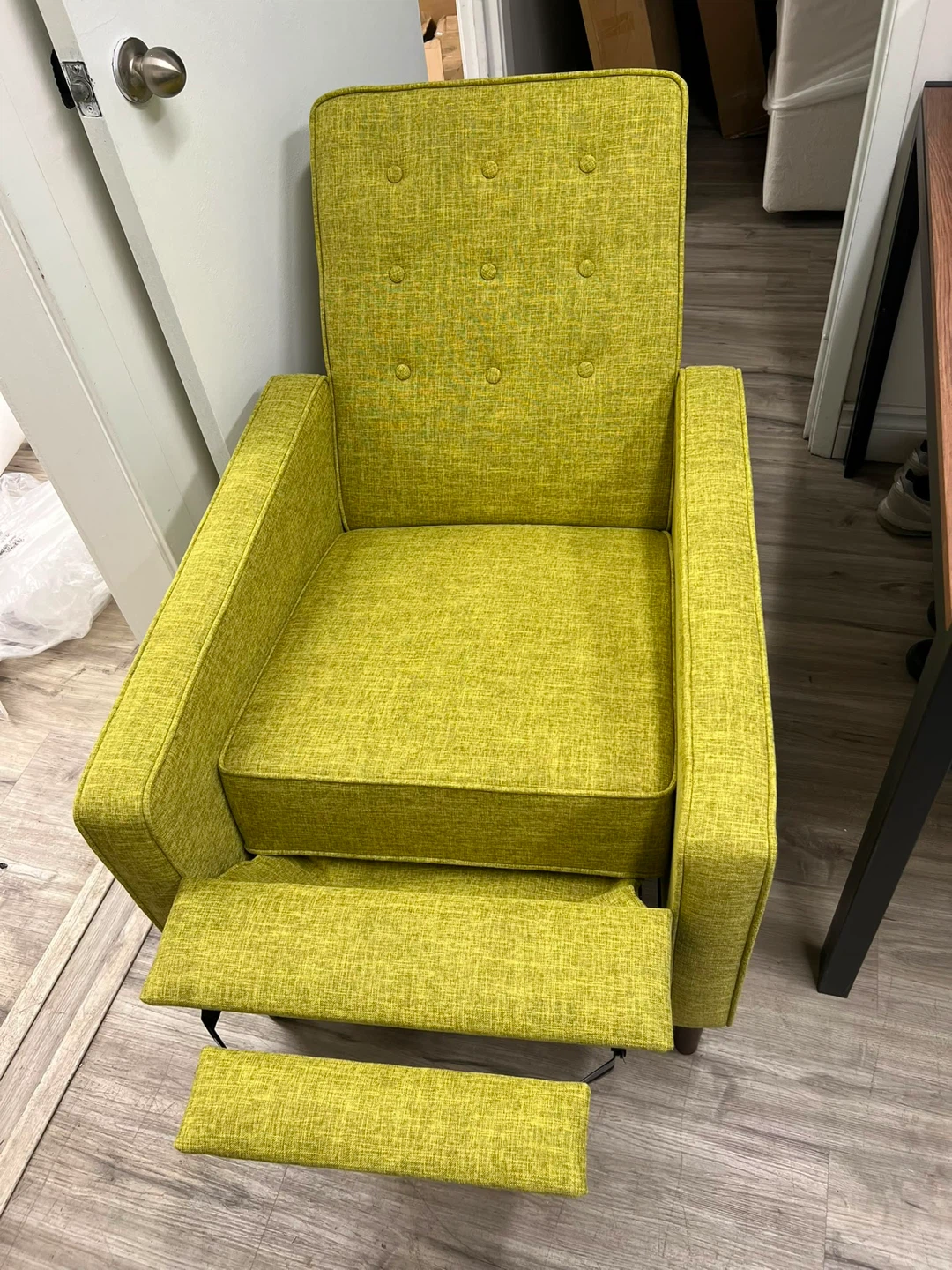 Accent Recliner Chair - Lime Green - photo 2