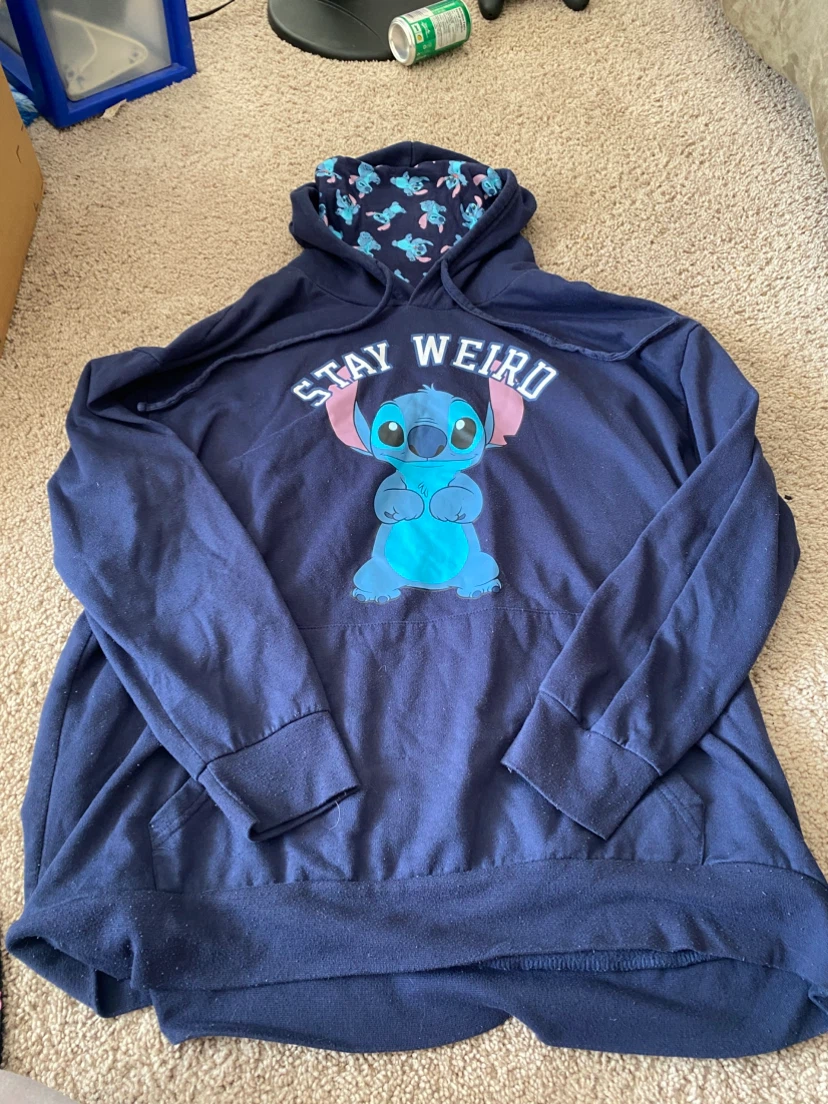 Disney Stitch "Stay Weird" Hoodie