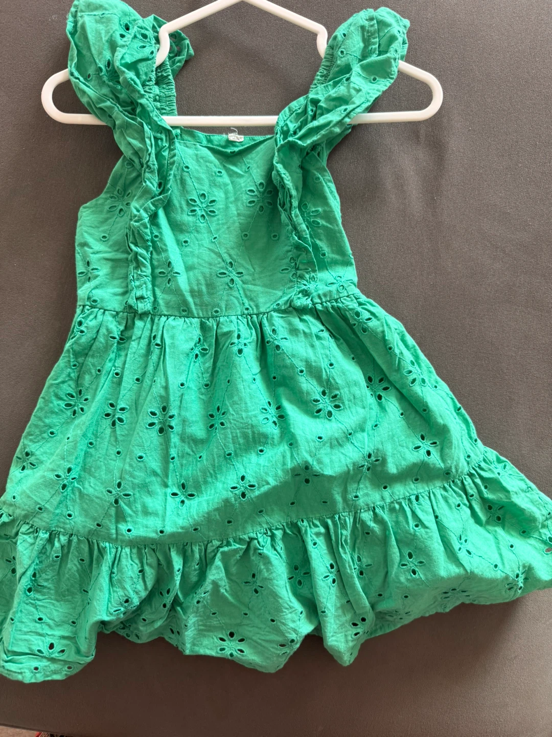 Green Eyelet Sundress - photo 2