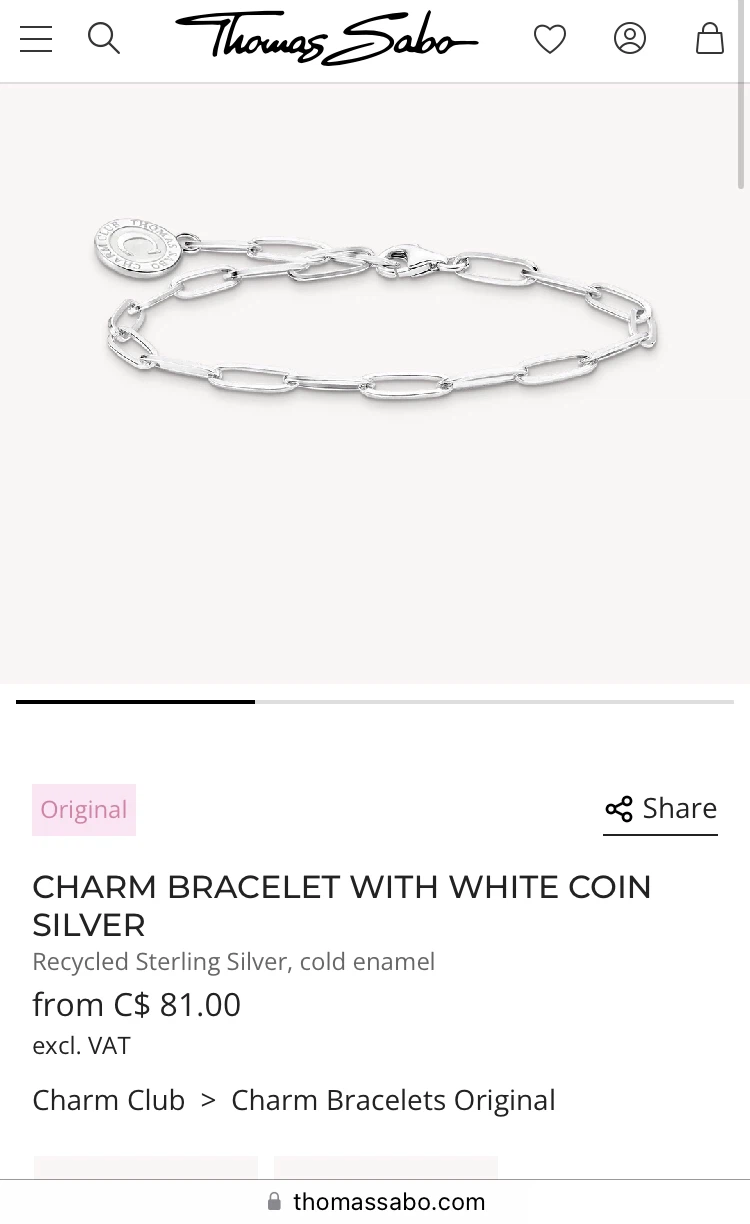 Thomas Sabo 925 Silver Bracelet - photo 2