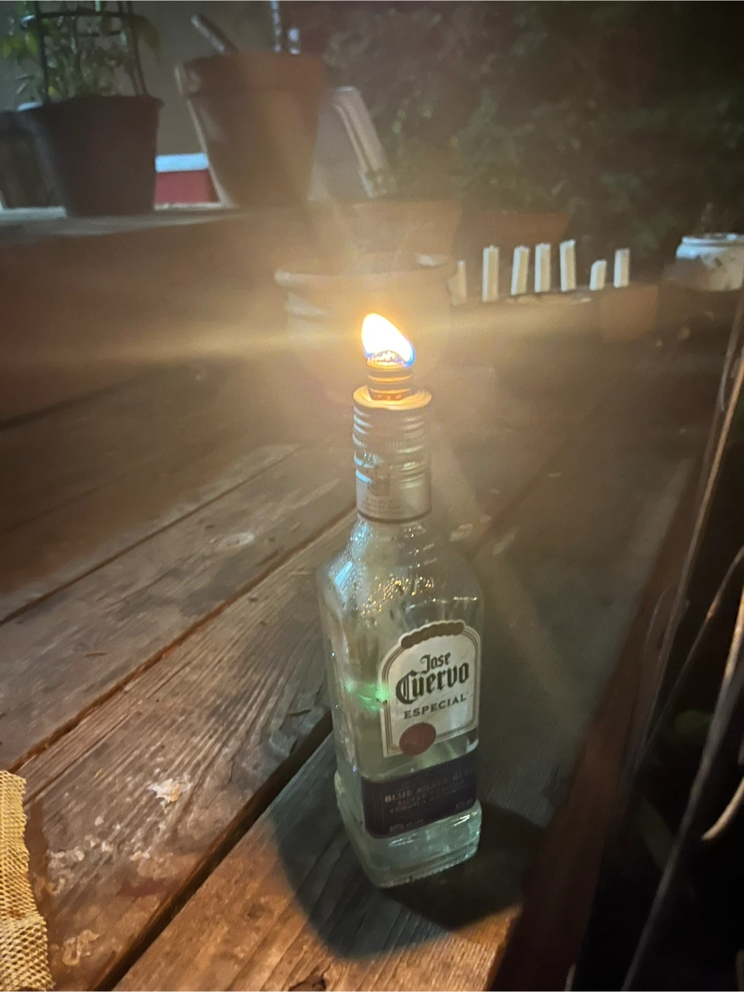⚽ Handmade Smirnoff No. 21 Vodka Bottle citronella - photo 5