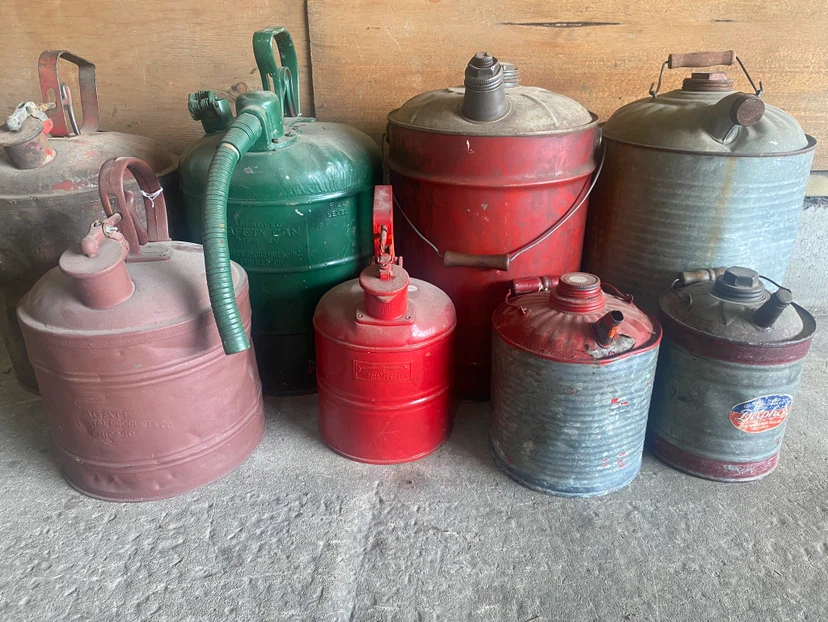 Vintage Antique Gas Can Collection - photo 2