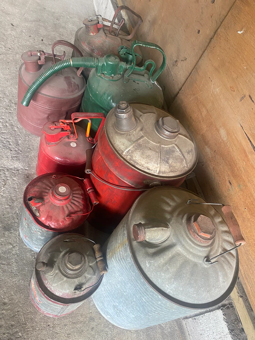 Vintage Antique Gas Can Collection - photo 3