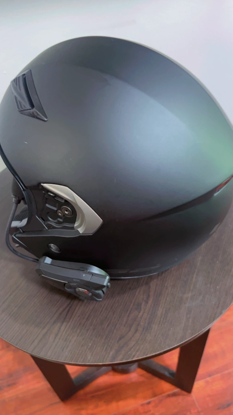 LS2 Open Face Motorcycle Helmet with Bluetooth - photo 2