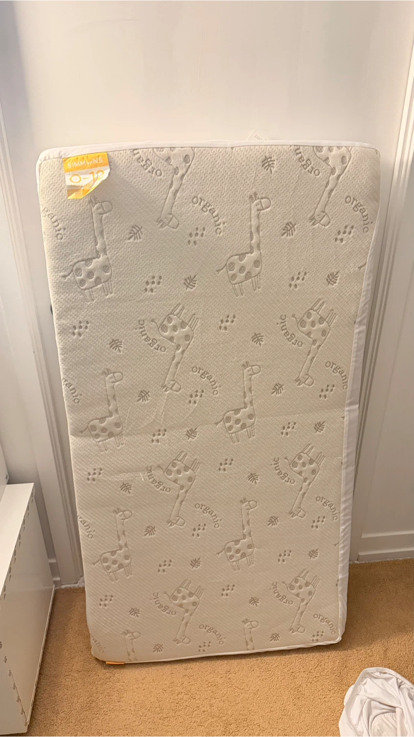 Organic Crib Mattress with Giraffe Print - photo 3