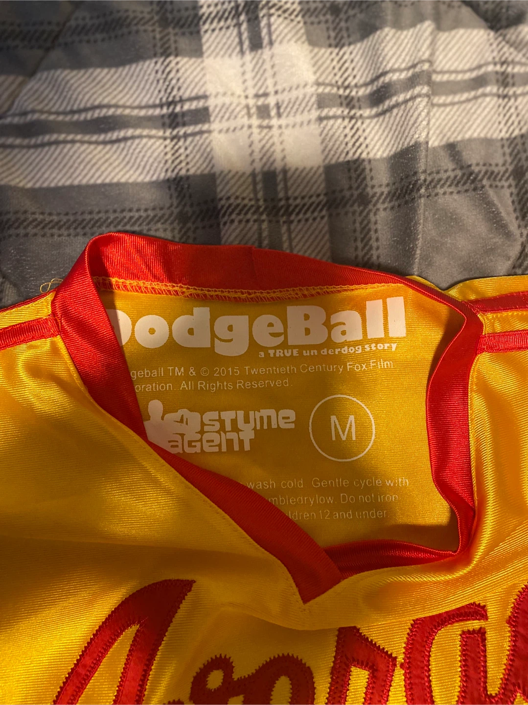 Dodgeball Average Joe's Jersey and Shorts Size Medium - photo 2