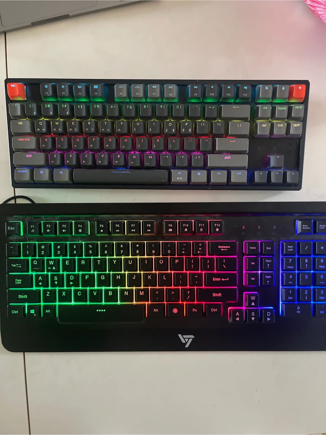 Keychron K8 Mechanical Keyboard and Viluxe Keyboard - photo 4
