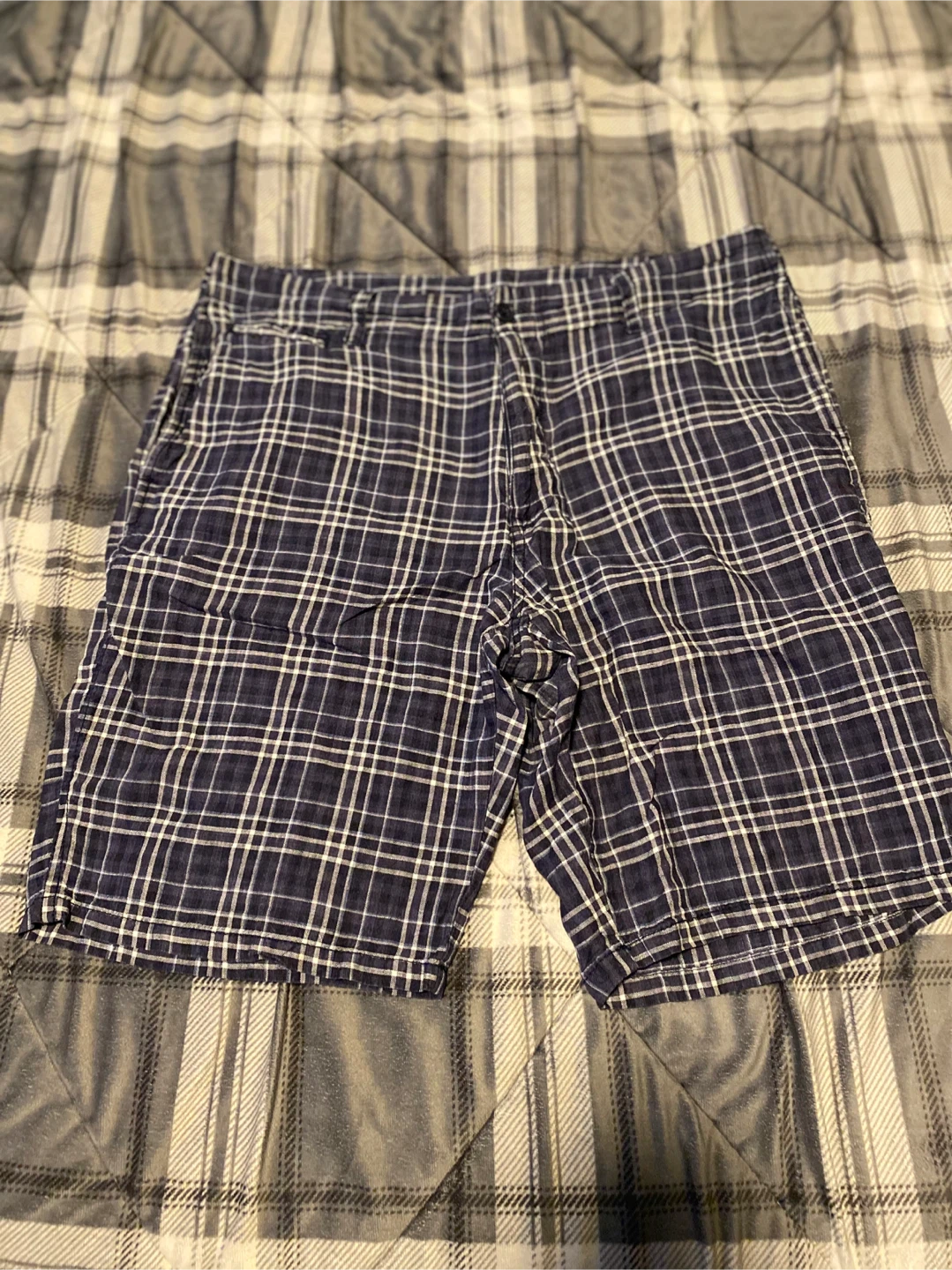 Mens Harry Rosen Plaid Shorts Size 32