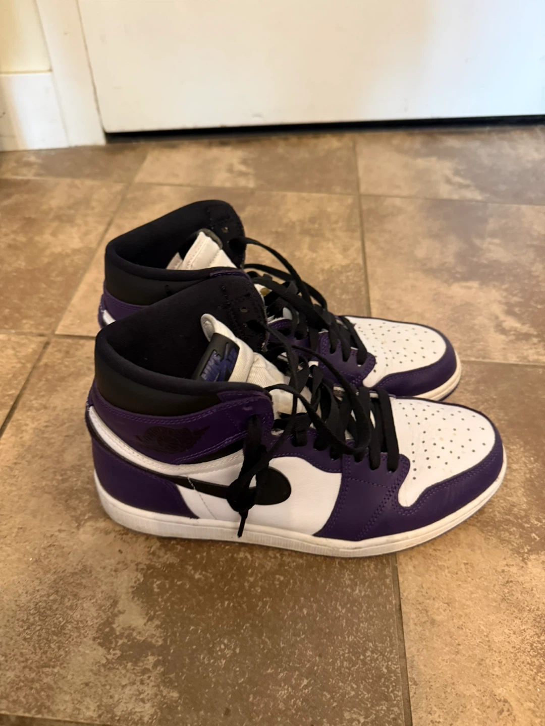 Air Jordan 1 High Court Purple White - photo 2