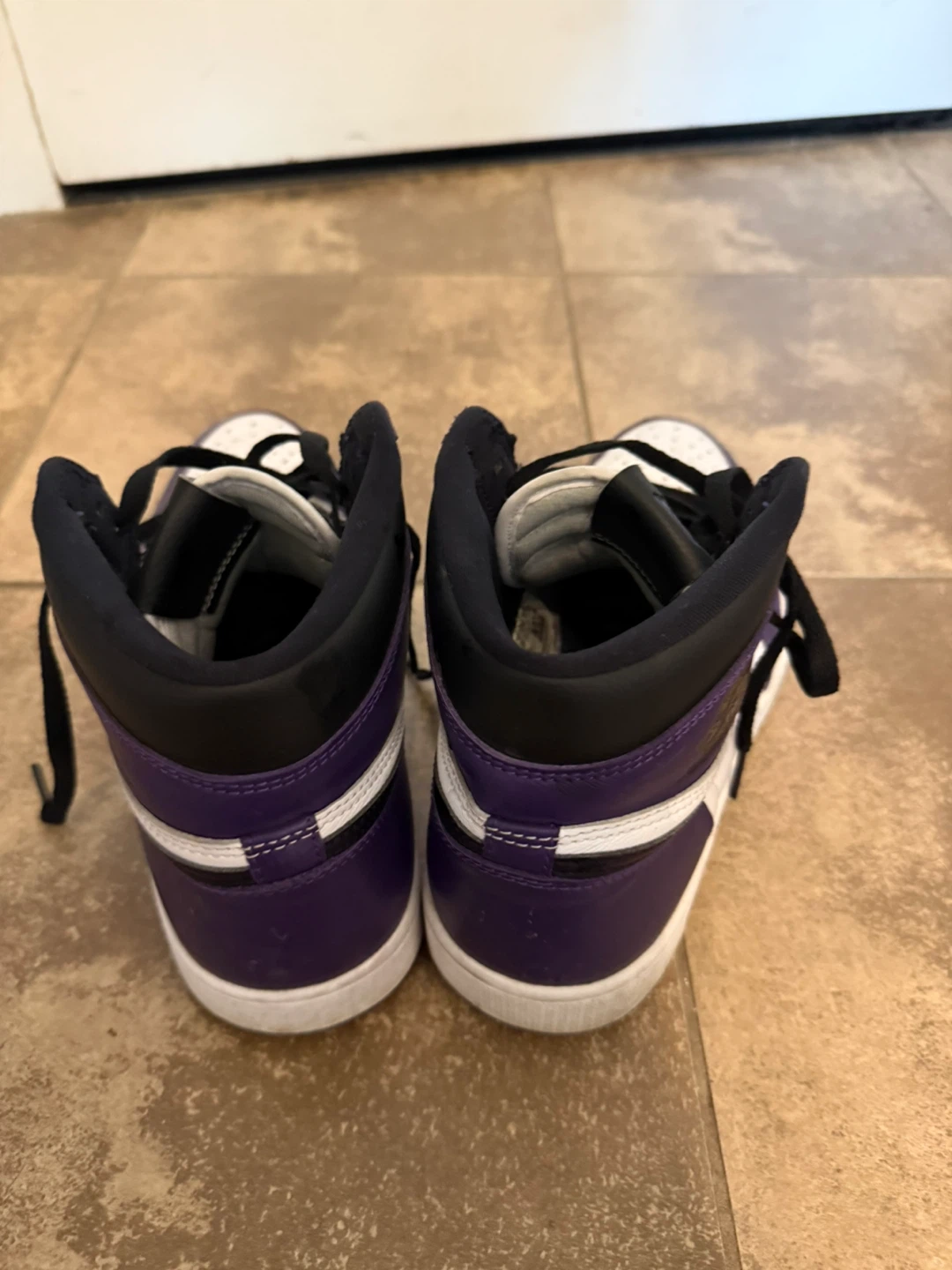 Air Jordan 1 High Court Purple White - photo 3