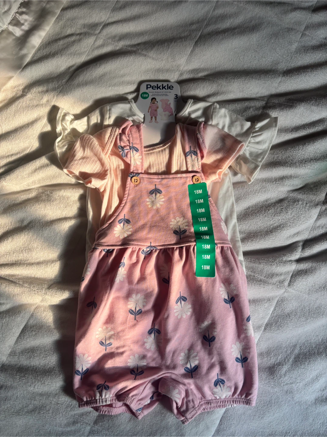 Pekkle Baby Girl Outfit - 18 Months