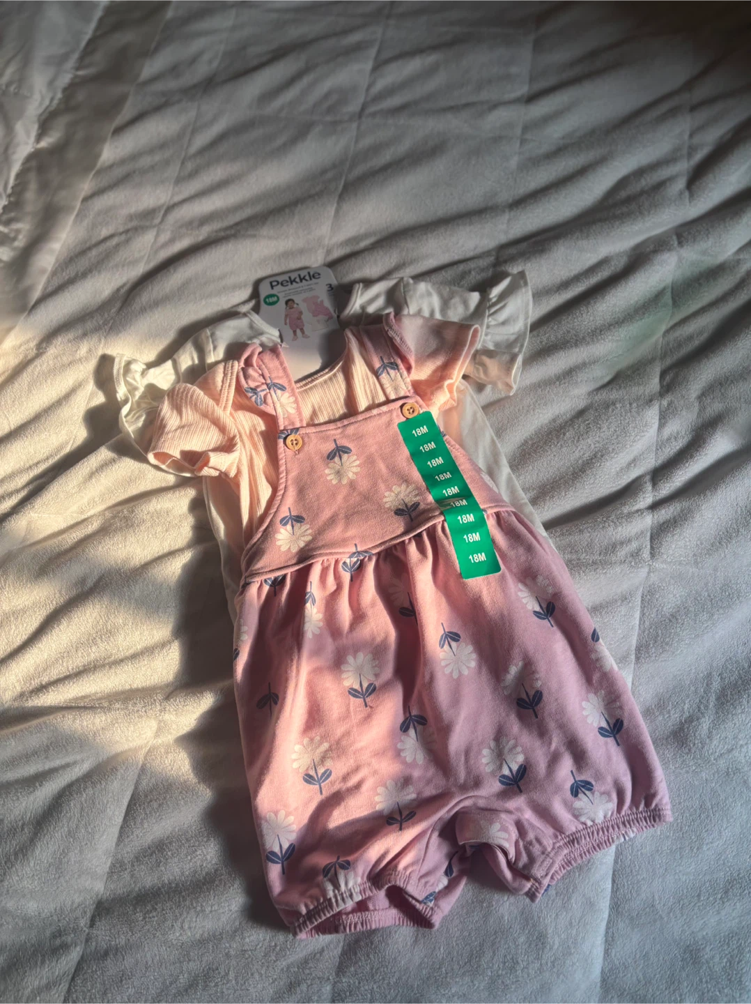 Pekkle Baby Girl Outfit - 18 Months - photo 3