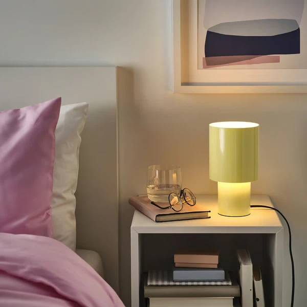 IKEA SPETSBOJ Yellow Table Lamp - photo 3