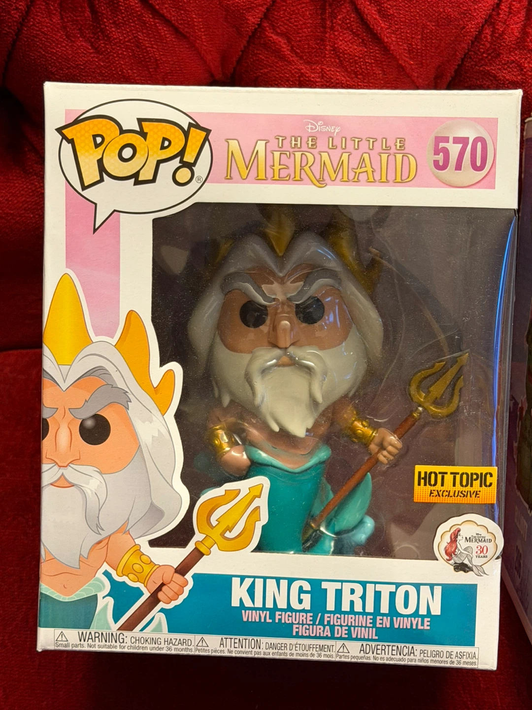 Funko Pop! Disney King Triton & Elliott Vinyl Figures - photo 2