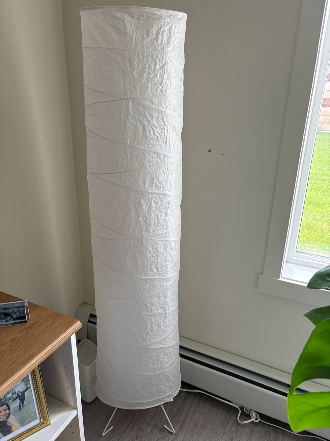 White Paper Floor Lamp