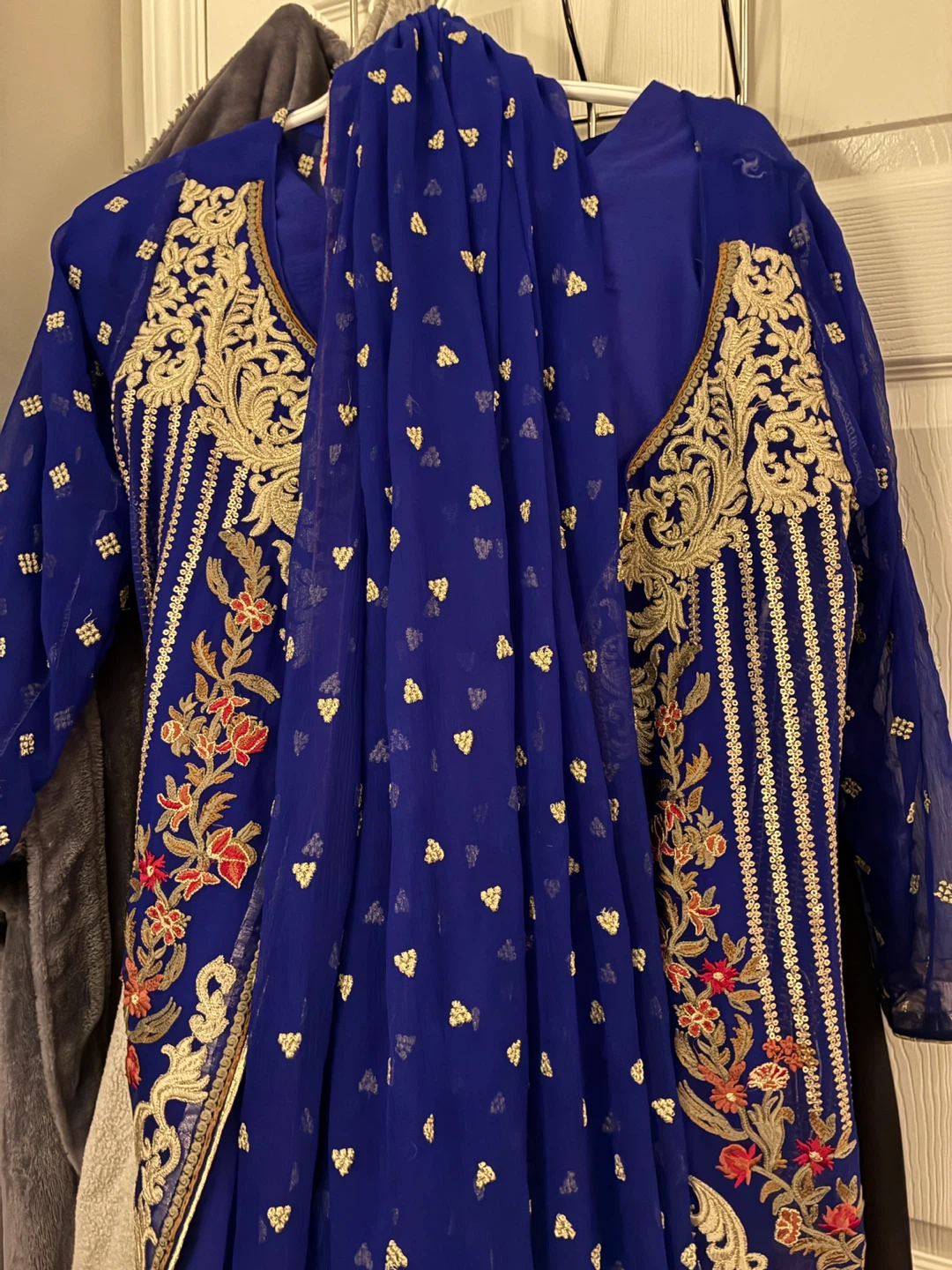 Blue Salwar Kameez