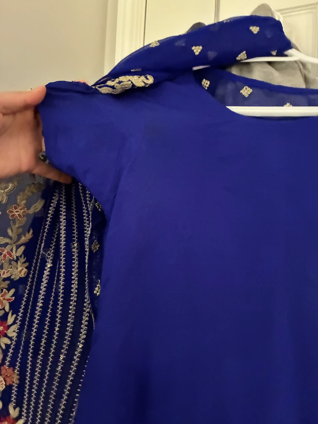 Blue Salwar Kameez - photo 3